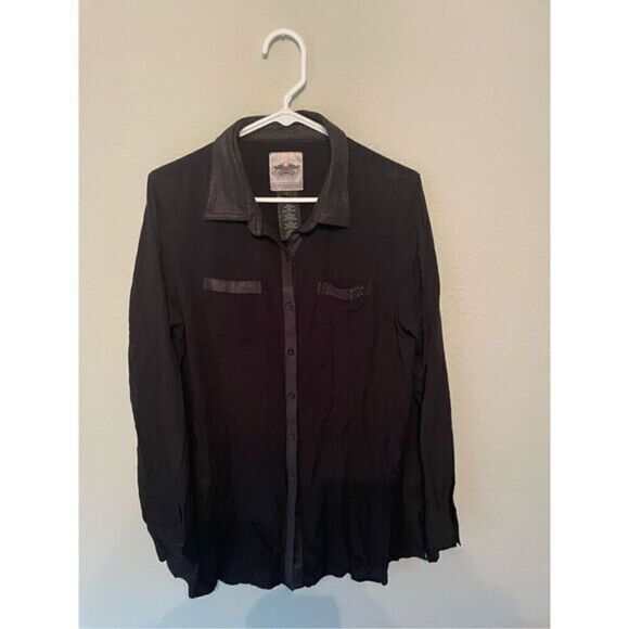 Harley Davidson Women’s Shirt (SZ L) - Picture 1 of 4
